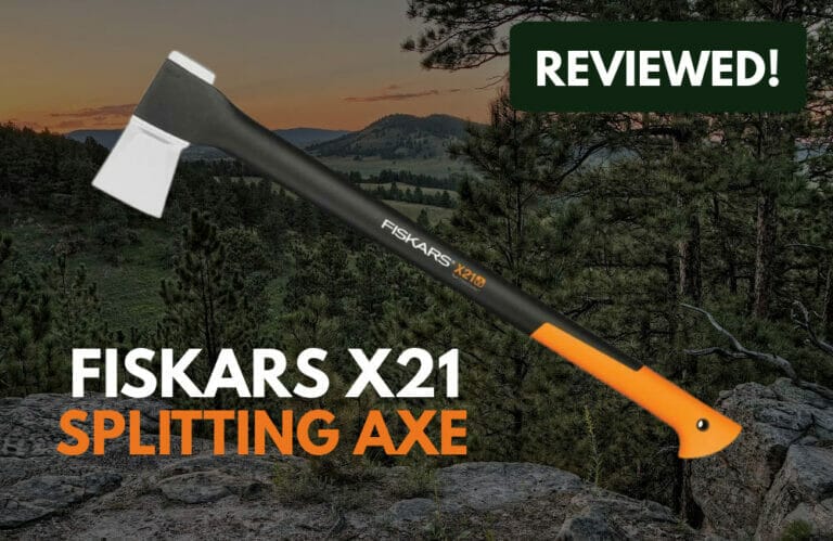 Review of the Fiskars X21 Splitting Axe